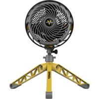 Vornado Heavy Duty EXO5 Staande ventilator 37.2 W (Ø x h) 20 cm x 50 cm Geel, Grijs Zwenkbaar - thumbnail