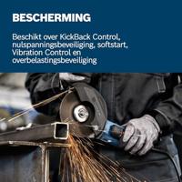 Bosch Professional GWS 12-125 P 06013A6200 Haakse slijper - thumbnail