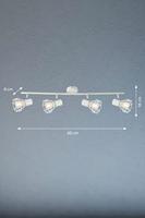 Fischer & Honsel Witte opbouwspotRan 4-lichts - 20393 - thumbnail