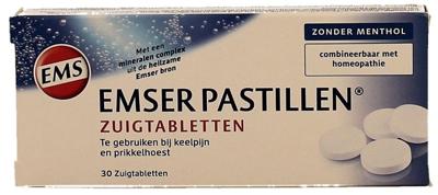 Emser Pastillen Zonder Menthol Zuigtabletten Emser Pastillen Zonder Menthol Zuigtabletten