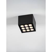 Lyora PlafondlampJax vierkant 11cm antraciet - 9971479 - thumbnail