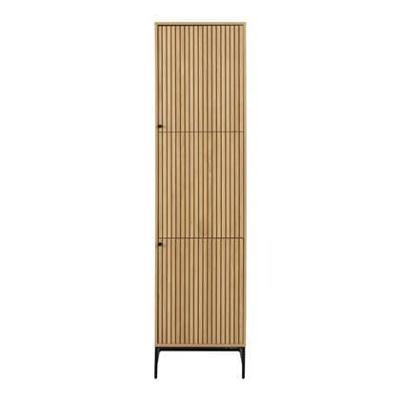Bendt Smalle Kledingkast 'Davon' Eikenlook, 200 x 51cm Bendt Smalle Kledingkast 'Davon' Eikenlook, 200 x 51cm
