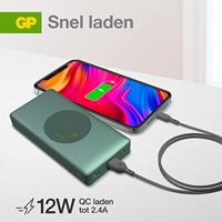 GP GPCBCl1NGYUSB160 USB-laadkabel USB 2.0 USB-A stekker, Apple Lightning stekker 1.00 m Grijs - thumbnail