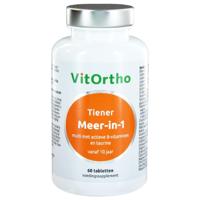 VitOrtho Meer In 1 Tiener Tabletten 60st - thumbnail