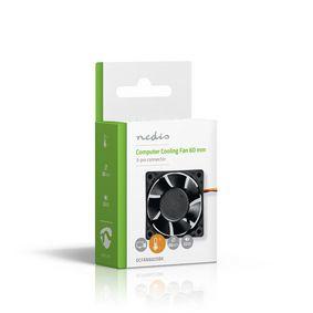 Nedis DCFAN6025BK Computerventilatordc 60 Mm 3-pins Stil Nedis DCFAN6025BK Computerventilatordc 60 Mm 3-pins Stil