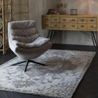 Dutchbone Vloerkleed 'Amori' 160 x 230cm, kleur Grijs - thumbnail