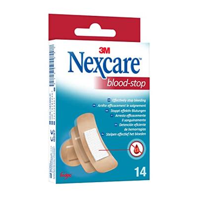 3M bloedstelpende pleister Nexcare Blood-Stop, pak van 14 stuks