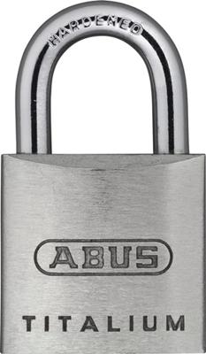 ABUS Cilinderhangslot | breedte slotlichaam 20 mm | Titalium verschillendsluitend | 1 stuk - 79458 - 79458 ABUS Cilinderhangslot | breedte slotlichaam 20 mm | Titalium verschillendsluitend | 1 stuk - 79458 - 79458