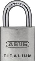 ABUS Cilinderhangslot | breedte slotlichaam 20 mm | Titalium verschillendsluitend | 1 stuk - 79458 - 79458 - thumbnail