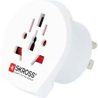 Reisadapter Wereld-naar-USA USB Geaard - thumbnail