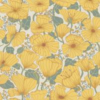 Dutch Wallcoverings Lina II - Matilda Yellow - Geel - thumbnail