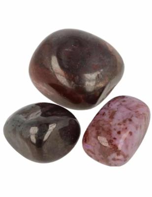 Sugiliet Trommelstenen Drietal voor Spirituele Bescherming en Zuivering