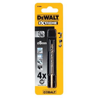 DeWALT DT4906 Industrial Cobalt Boor HSS 5.0mm