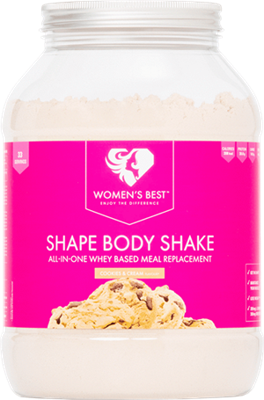 Women's Best Shape Body Shake Cookies & Cream (1000 gr)