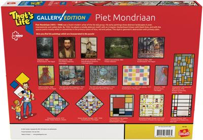 Puzzel mondriaan 1000 st Puzzel mondriaan 1000 st