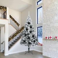 Kerstbal Set 4 pcs Zwart - thumbnail