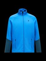 Peak Performance Rider Essentials Midlayer Zip Fleece Heren Azure Ascent/Mountain Lake L - thumbnail