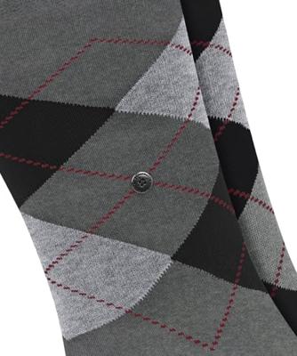 Burlington 2-paar Everyday heren sokken - Argyle - katoenen sokken met ruit print