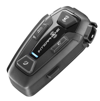 INTERPHONE helm communicatiesysteem "u-com 8 r" helmet com.system interp. u-com 8r single kit