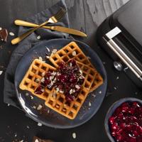 Princess 01.132398.01.001 Wafelijzer Anti-aanbaklaag, Controlelampje, Oververhittingsbeveiliging Zwart - thumbnail