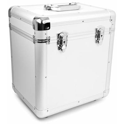 Power Dynamics RC100 Vinyl Record case voor 12 inch platen zilver Power Dynamics RC100 Vinyl Record case voor 12 inch platen zilver