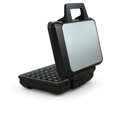 Tesla WM200BX - Wafelijzer - 2 wafel(s) - 1000 Watt - Zwart / Zilver