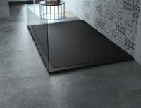 Douchebak Boss & Wessing Veroni Elite 140x90 cm Composietsteen Mat Zwart Boss & Wessing - thumbnail