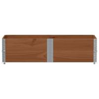 VidaXL Plantenbak 150x50 cm massief grenenhout bruin - thumbnail