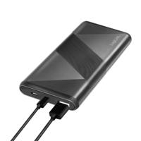 LogiLink PA0275 Accupack 10000 mAh Quick Charge 3.0, Fast Charge, USB PD 2.0 LiPo Zwart - thumbnail