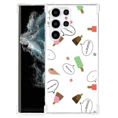 Samsung Galaxy S22 Ultra Beschermhoes IJsjes Samsung Galaxy S22 Ultra Beschermhoes IJsjes