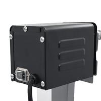 Draaispit barbecue met elektrische motor - thumbnail