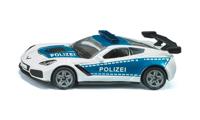 Siku 1525 Chevrolet Corvette ZR1 Polizei - thumbnail