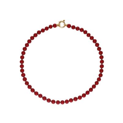 Majorica 09866.04.1.N45.405.1 Rood Dames armband