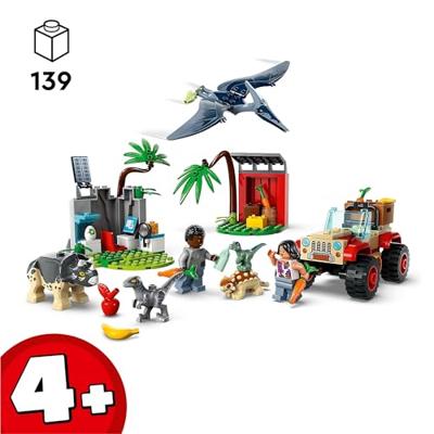LEGO jurassic world 76963 reddingscentrum voor babydinosaurussen - thumbnail