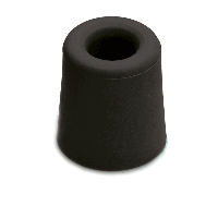 DX - Deurbuffer - Ø31x33mm - zwart - thumbnail