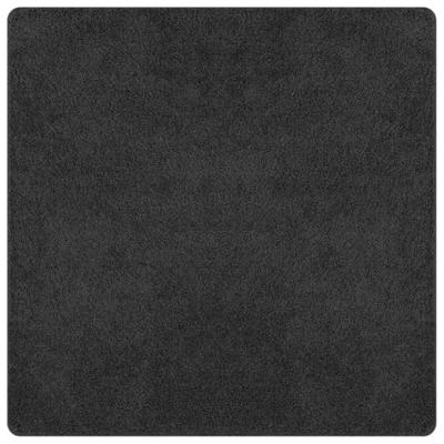 Antislip Shaggy Tapijt Donkergrijs 200 x 200 cm PP