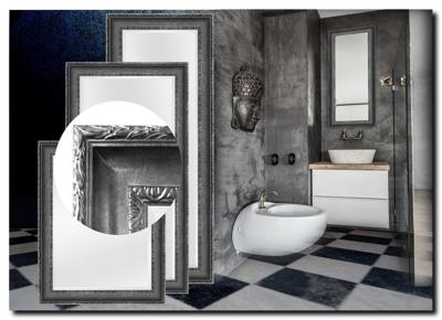 Elegante Spiegel Leonardo Antiekzilver