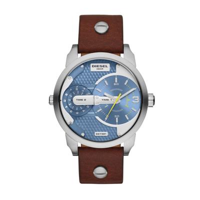 Horlogeband Diesel DZ7321 Leder Bruin 22mm