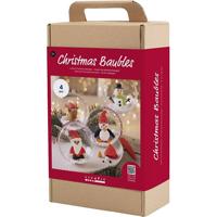 Creativ Company Hobbyset kerstballen, boetseren, 1 doos - thumbnail