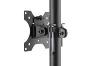 Digitus DA-90374 PC/monitor-trolley 1-voudig 43,2 cm (17) - 81,3 cm (32) Zwart In hoogte verstelbaar, Toetsenbordhouder, Kantelbaar, Roteerbaar, Zwenkbaar - thumbnail