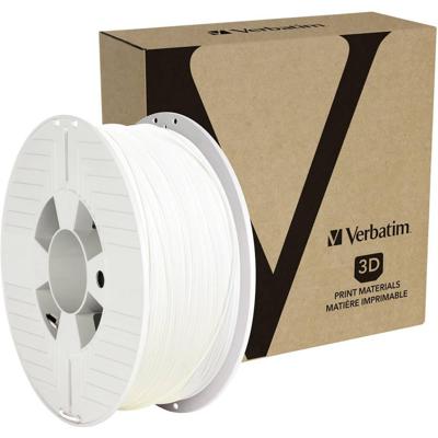 Verbatim 55050 55050 Filament PETG 1.75 mm 1 kg Wit 1 stuk(s) Verbatim 55050 55050 Filament PETG 1.75 mm 1 kg Wit 1 stuk(s)