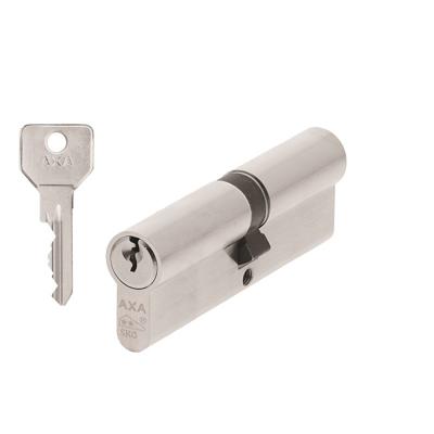 AXA AXA Security SKG** dubbele veiligheidscilinder verlengd 45-50 mm - vernikkeld