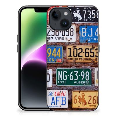 iPhone 15 Silicone Back Case Kentekenplaten