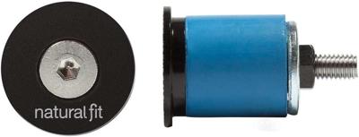 Natural fit 18mm security handlebar end plugs