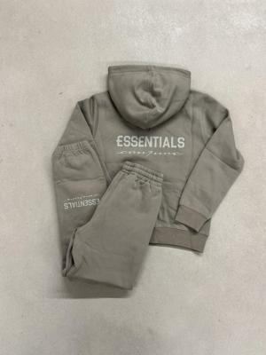 Cou7ure Essentials Rubber Trainingspak Kids Groen - Maat 128 - Kleur: Groen | Soccerfanshop