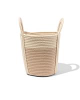 HEMA Mand 25x30cm touw beige - thumbnail