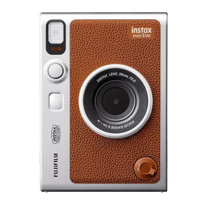 Fuji Instax Mini EVO Camera bruin USB-C