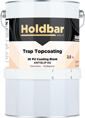Holdbar Trap Topcoating Antislip (Extra grof) Zijdeglans 2,5 Kg Holdbar Trap Topcoating Antislip (Extra grof) Zijdeglans 2,5 Kg