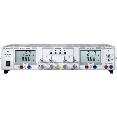 VOLTCRAFT VSP 2405 Labvoeding, regelbaar 0.1 - 40 V/DC 0 - 5 A 409 W Aantal uitgangen: 3 x