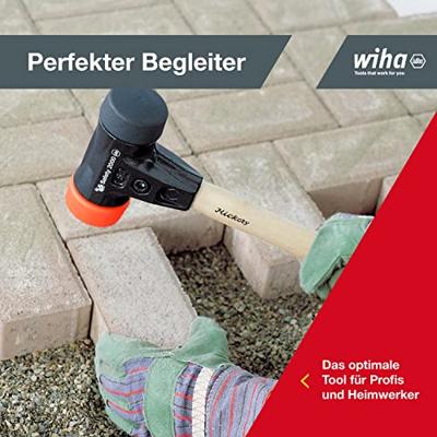 Wiha 832-38 40 26612 Kunststof hamer Middelzacht, Hard 621 325 mm 1 stuk(s) - thumbnail